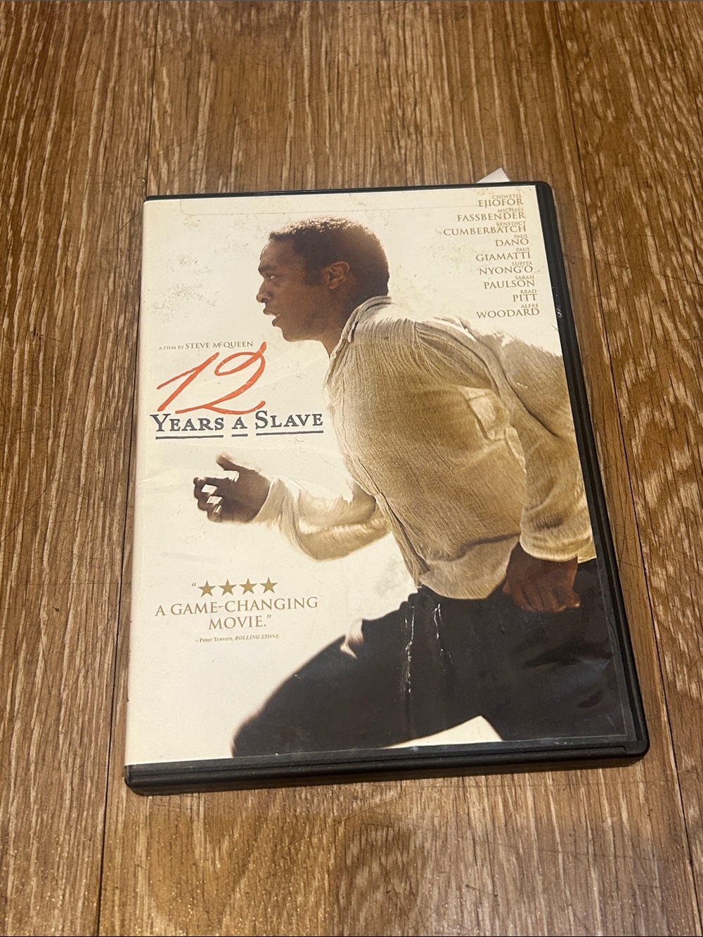 12 Years a Slave DVD - White & Black Cover Artwork